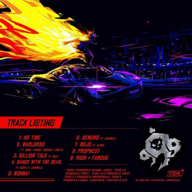 Olamide 999 Track Listing 