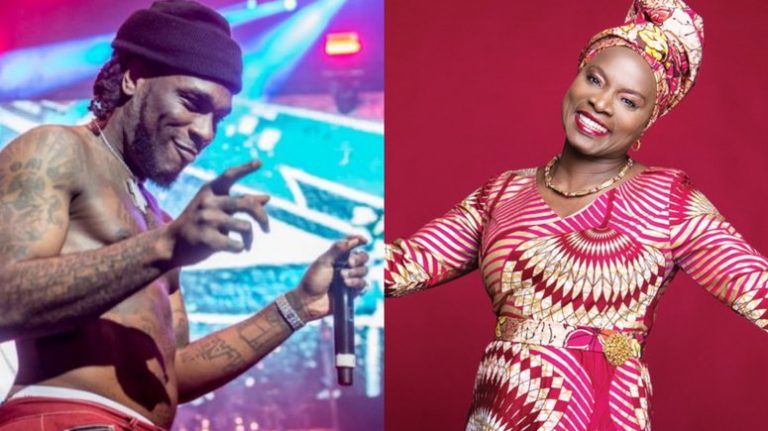 Angelique Kidjo Dedicates Her 2020 Grammy Award To Burna Boy