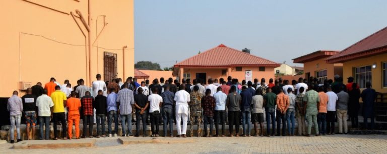 EFCC Arrests 89 Yahoo Boys in Ibadan Night club