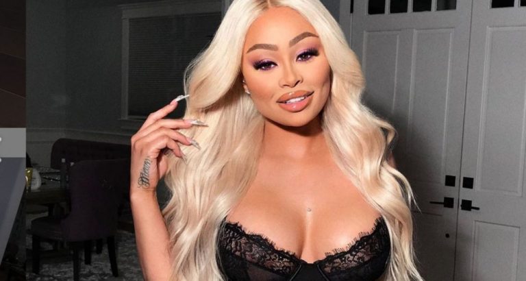 Blac Chyna Flaunts Her Body In Black Lingerie