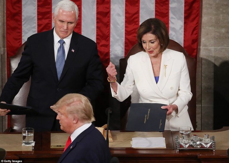 Trump Snubs Pelosi’s Handshake During State Of The Union Address (Video)