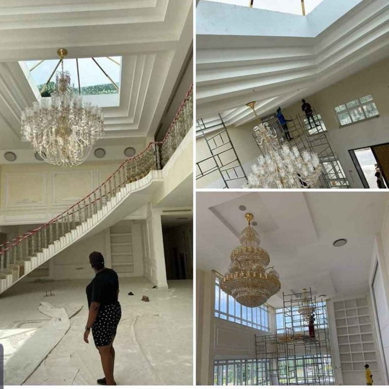 See Interior Of The Controversial Ajimobi Mansion Worth Millions Of Naira Seized By Oyo State Government (Photos)