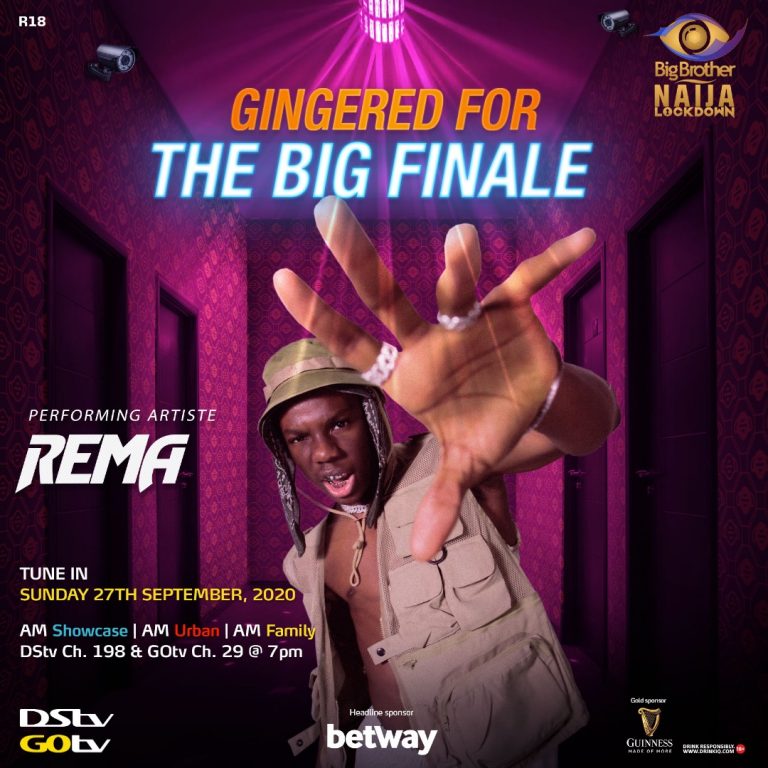 Rema, Fireboy To Perform At The BBNaija Lockdown Finale