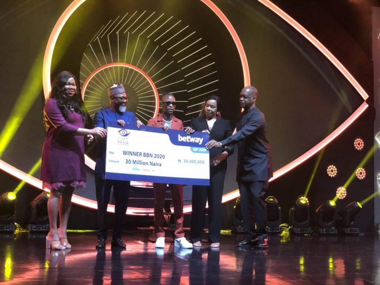 #BBNaija: Laycon Officially Gets His Prizes As The Winner (SEE Photos)