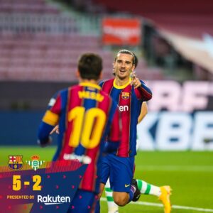 DOWNLOAD VIDEO: Barcelona vs Betis 5-2 Goals Highlights