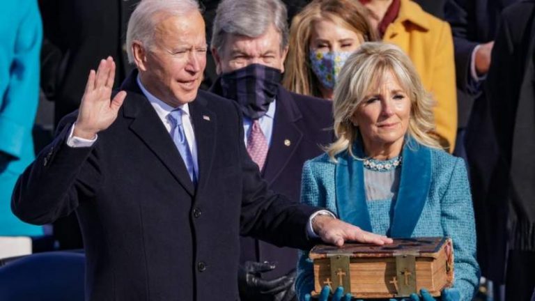 Biden Takes Oath Of Office 1