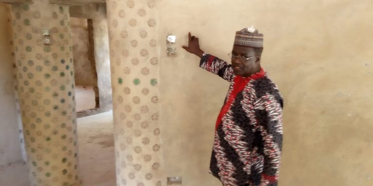 Man Builds House With 14,800 Plastic Bottles In Kaduna (SEE Photos)