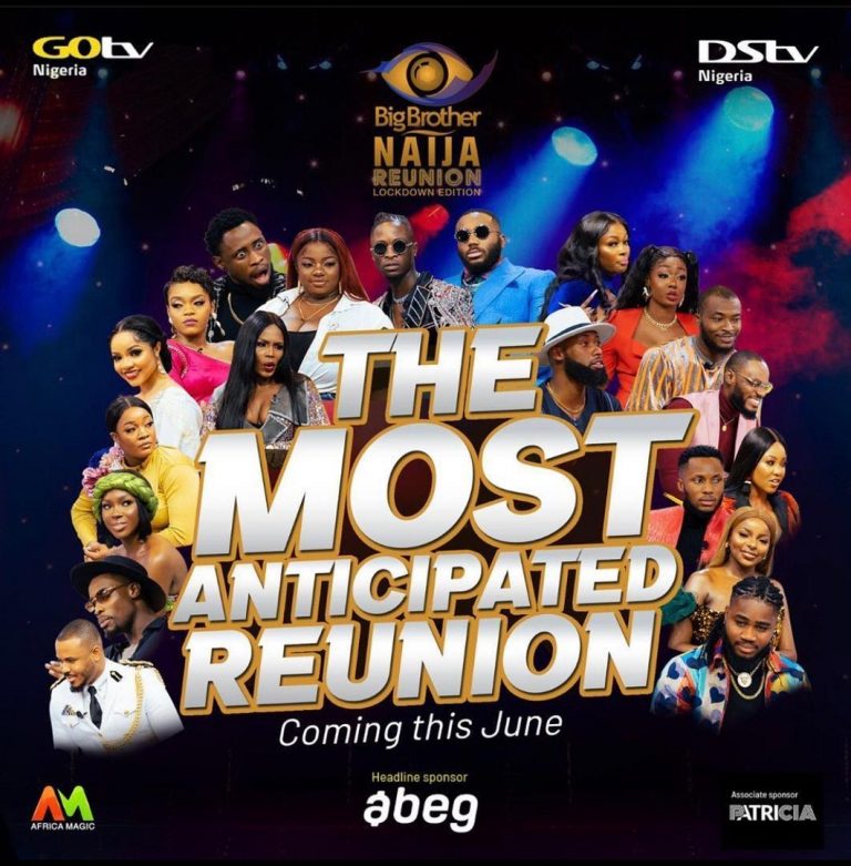 BBNaija Lockdown Reunion Show Starts June 17