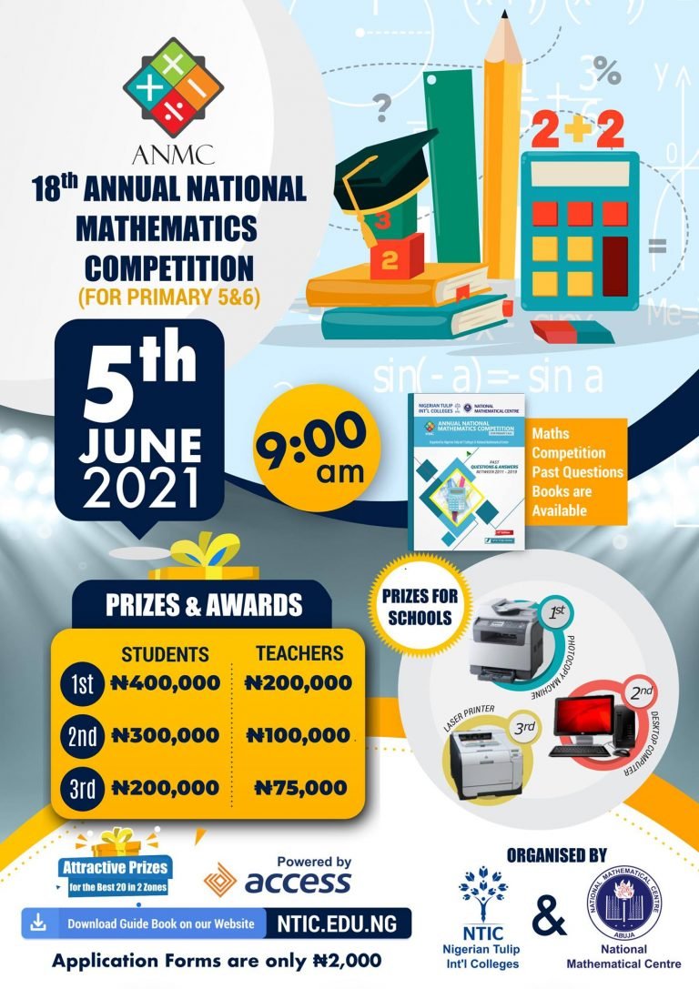 18th Annual National Mathematics Competition for Primary 5&6