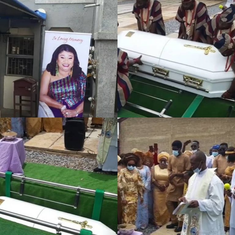 Pictures From Rachel Oniga’s Burial