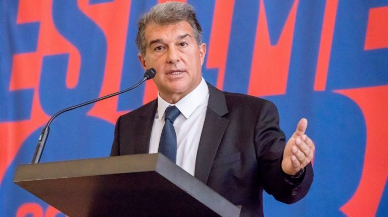 Laliga: Barcelona President, Joan Laporta Confirms Messi’s Next Club, Says I Did My Best