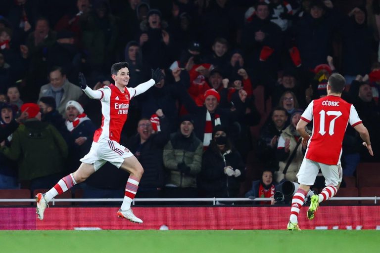 Charlie Patino Scores On His Arsenal Debut