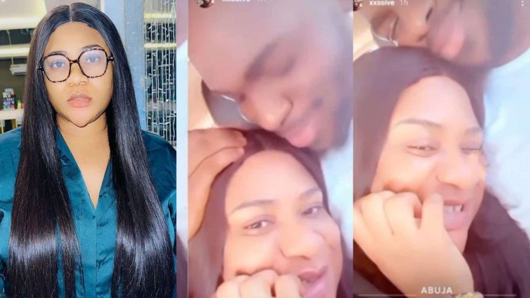 Nkechi Blessing Spotted With Young Lover Following Claims Of Dating 60-year-old Man (Video)