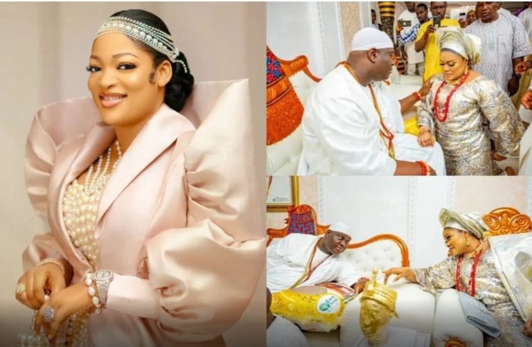 See The Reaction Of Ooni Of Ife’s Estranged Wife, Queen Naomi To His Fourth Marriage