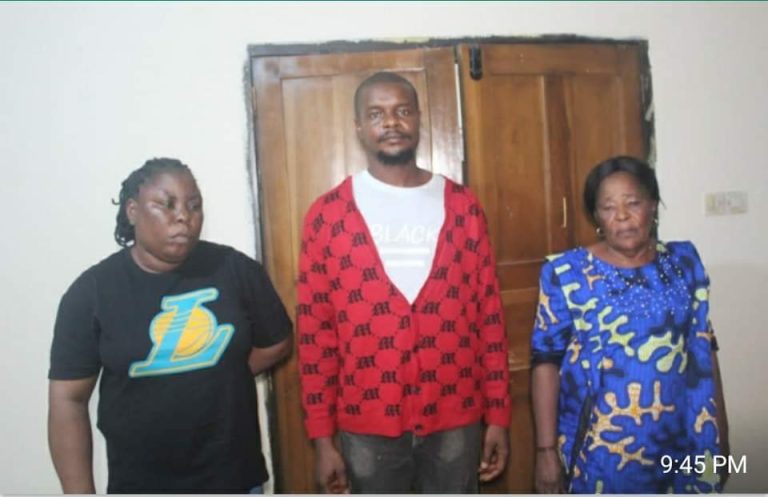 73-year-old Woman, Two Others Arrested With 20 PVCs In Benin (Photos)