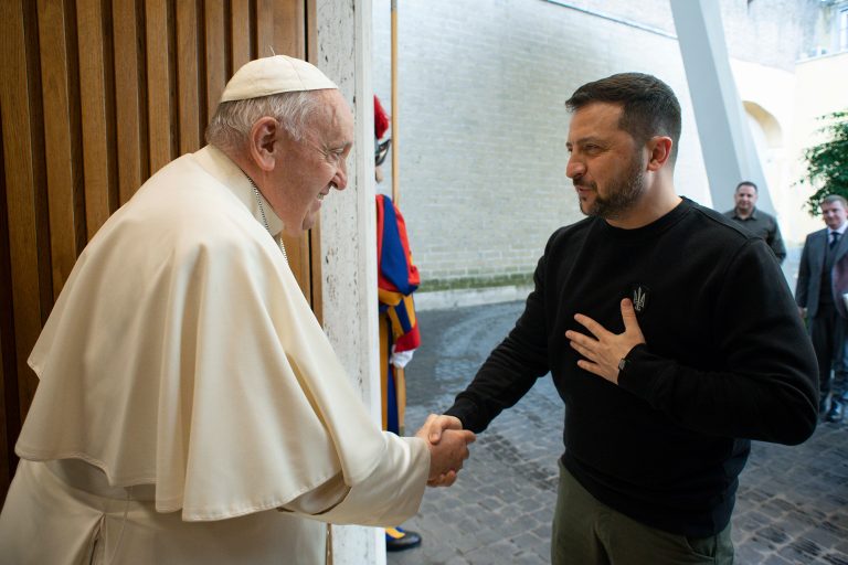 Pope Francis Meets With Ukrainian President Zelenskyy At The Vatican (SEE Photos)