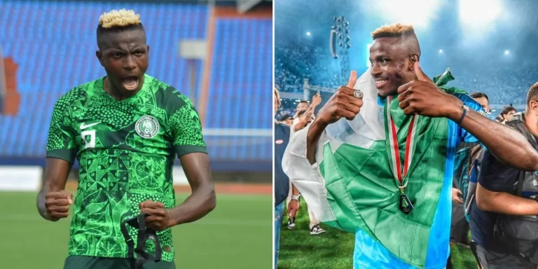 Super Eagles striker, Victor Osimhen makes 30-man list for CAF Awards 2023